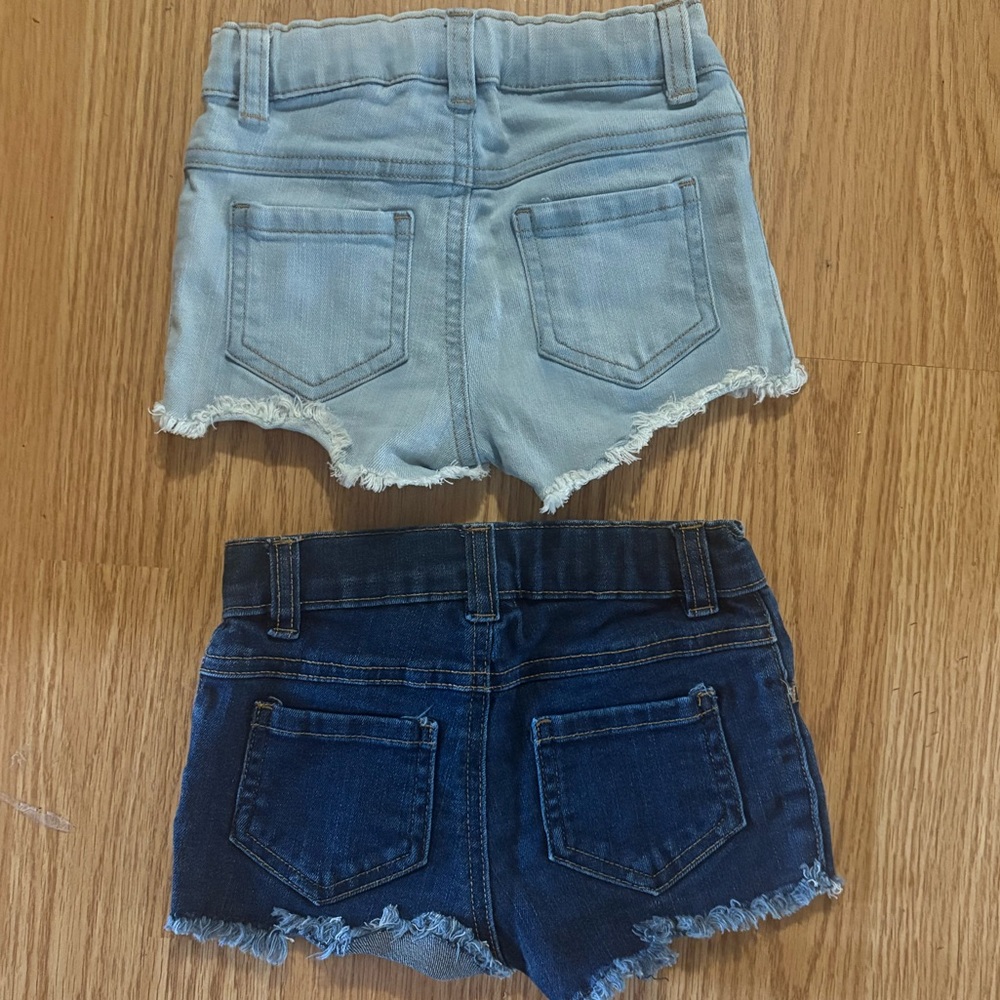 Garanimals Light and Dark Blue Denim Shorts